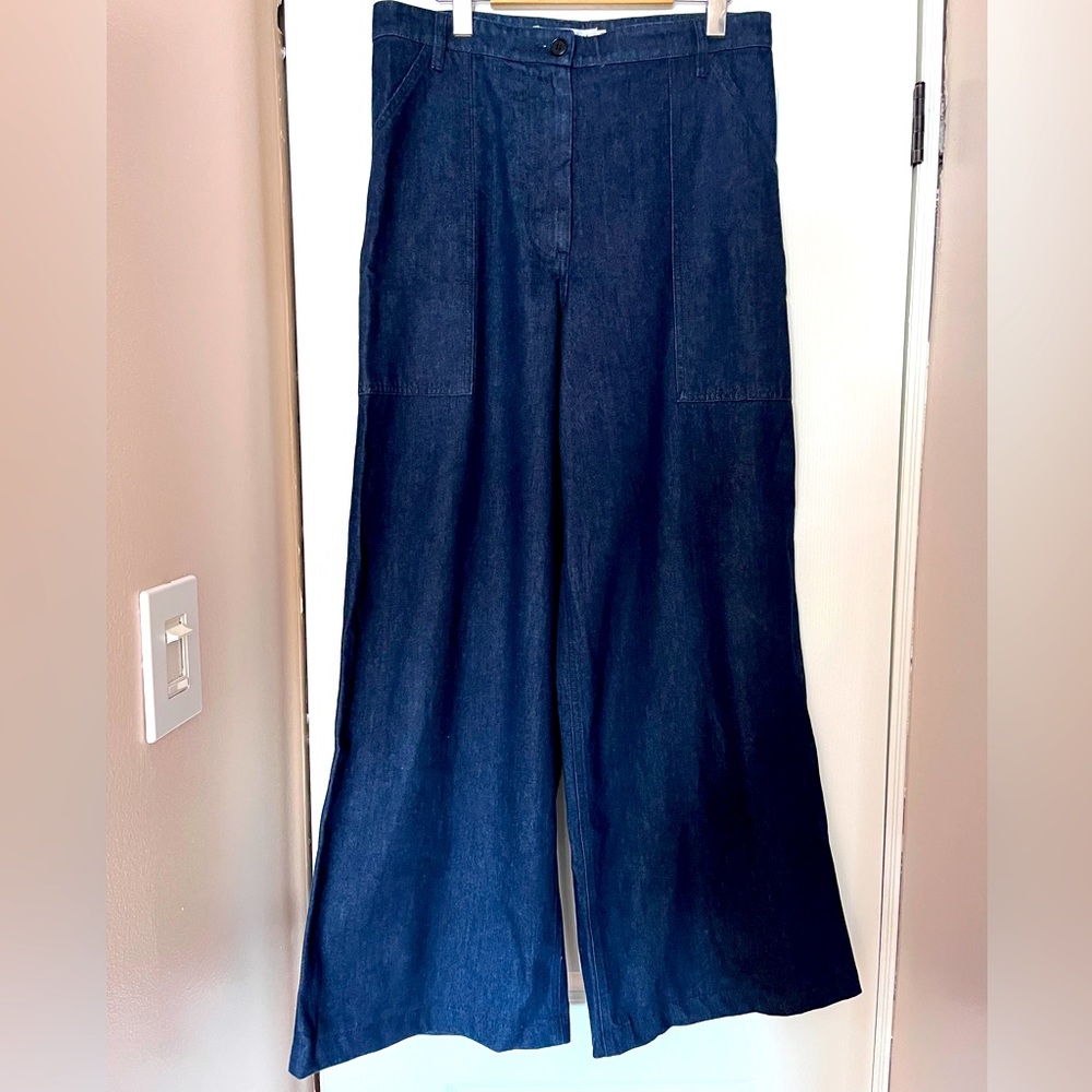 Barena Venezia Indigo Wide Leg Trouser Style Jean Sz. 48 (IT)